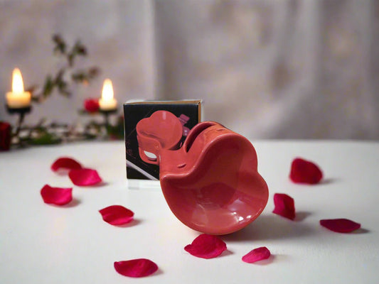 Heart Red oil burner