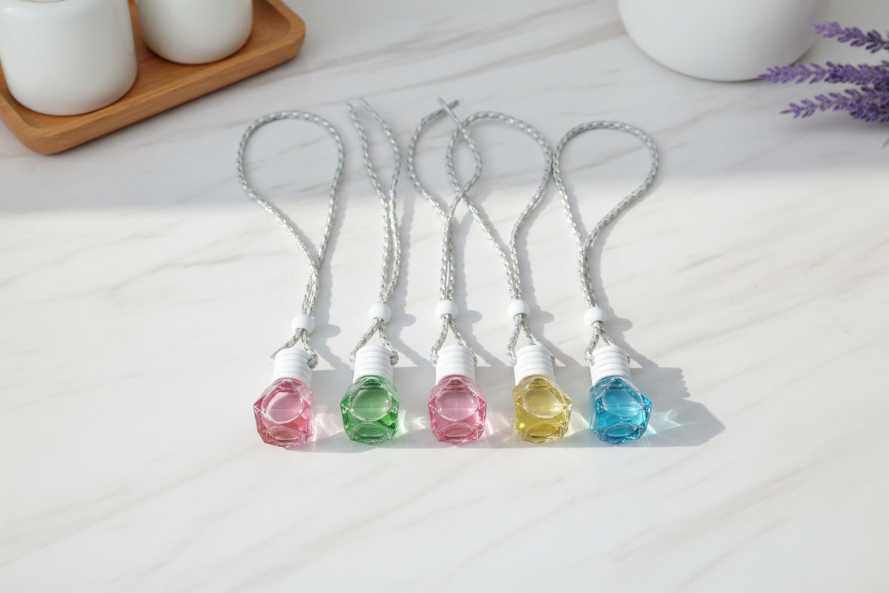 The product is sitting on a wooden table in indoor lighting, which makes it look like a craft product rather than a premium lifestyle accessory.